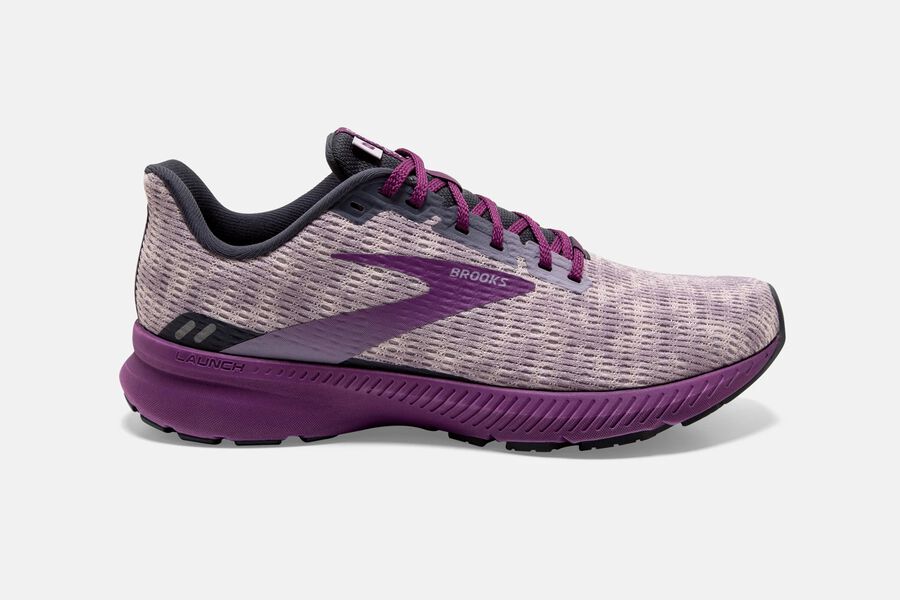 Womens Brooks Launch 8 Road Shoes Iris/Ombre/Violet | 193506-OMG